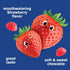 Kids Vitamin D3 Gummies 1000 IU (25 mcg), 60 Strawberry Flavor Servings for Bone Strength & Immunity Support