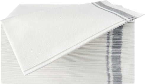 Hugloogn 50Pack Disposable Dinner Napkins,Linen Feel Paper Guest Towels,Cloth-Like Soft Absorbent Hand Towel,Decorative