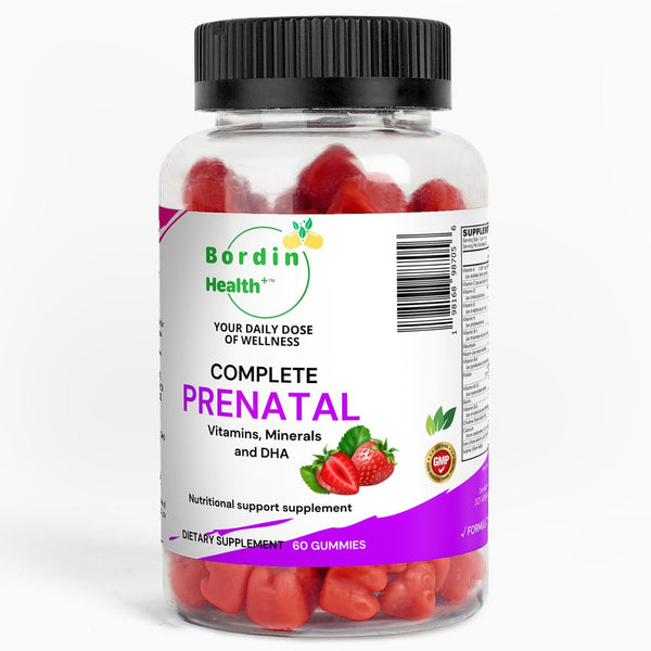 Complete Prenatal Vitamins, Folic Acid, Iron, Choline for Neural Tube Support, Omega-3