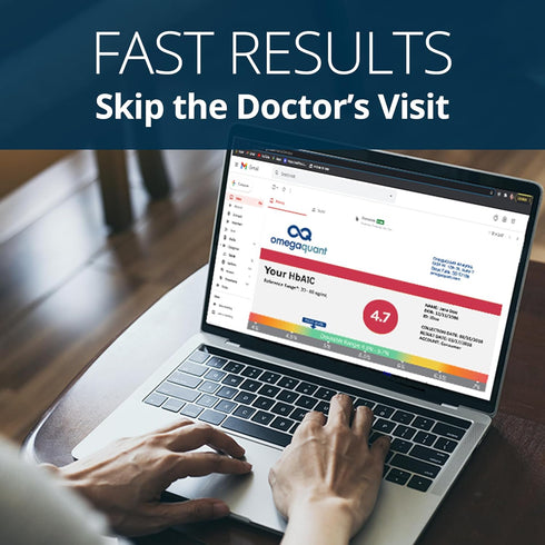 Dr. Boz Hemoglobin A1C Test Kit - Convenient At-Home Testing for Blood Sugar & HbA1c Levels - Accurate Results Made in