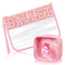 Hillban 2 Pcs Ballet Gifts Chenille Letter Bags, Preppy Patch Makeup Bag, Waterproof Travel Cosmetic Pouch for Women