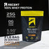 Ascent 100% Whey Protein Powder - Post Workout Isolate, Gluten Free, Chocolate Peanut Butter, 2 lb