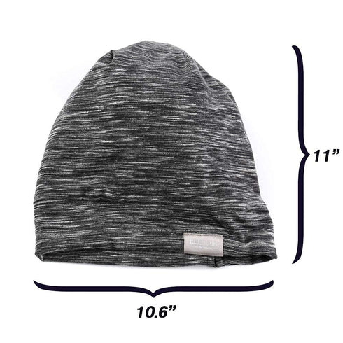Kids Beanie Sleep Hats Bonnet for Night Sleeping Cap, Silky Lined Satin Bonnet with Adjustable Elastic Band for Natural
