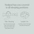 Nodpod Gentle Pressure Sleep Mask, Patented Light Blocking Design for Sleeping, Traveling, and Relaxation - Sage