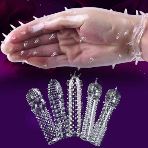 XCASLY 5 Condoms for Male, Transparent Pieces