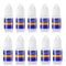 Super Strong Nail Glue for Press On Nails, 10 Bottle Quick Drying Gel, No UV Lamp Needed for Long Lasting Fake Acrylic