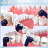 Hitoth 5 IPX6 Tooth Polisher Electric Professional with USB Rechargeable, Tooth Polisher Replacement Heads, Waterproof