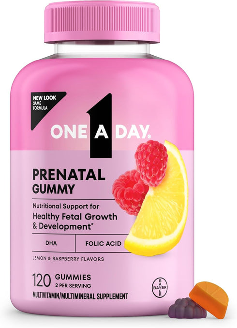 One A Day Prenatal Vitamins for Women Gummies- Pregnancy Vitamins for Women