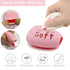 Silicone Travel Makeup Brush Holder with Cleaner Mat, Organizer Case for Foundation Eye Lip Brushes, 5-Pcs Large + 7