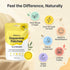 Woertru 90 Count 3 Dopamine Patches Extra Strength Plant-Based Vegan Mood Balance Patch for Men & Women Supports