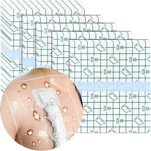 Hola Health Waterproof Shower Protector Bandage 10x12 inch for Large Port Surgery Incisions Guard