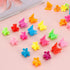 YISSION 200 Pcs Mini Hair Clips, Flower Hair Clip Butterfly Hair Clips, Small Claw Clips for Girls Women