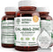 Natural Nutra Calcium Magnesium Zinc Supplement with Vitamin D3 for Bone Strength, 100 Count (Pack of 3), Gluten-Free