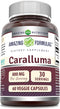 Amazing Formulas Caralluma Supplement, 800 mg per Serving, 60 Veggie Capsules, Non-GMO, Gluten-Free, Made in USA
