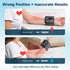 Maynovia 2x60 5.3"-8.5" Wrist Blood Pressure Monitor - Automatic Blood Pressure Cuff for Home Use, Digital BP Monitor