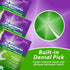 225 Piece BrightWorks Fresh Mint + Whitening Dental Flossers, 75 Count (Pack of 3) with Plant-Based Handles