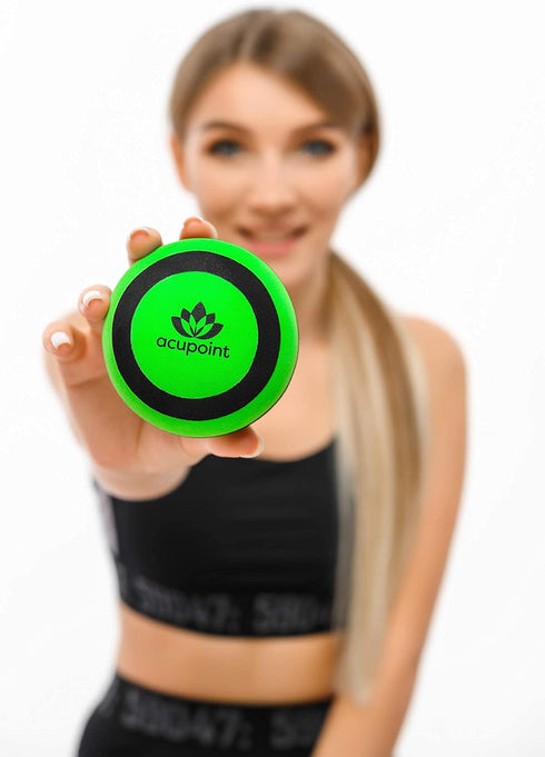 Set Acupoint Physical Massage Therapy Ball - Deep Tissue, Trigger Point & Myofascial Release - Lacrosse, Peanut, Spiky