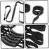 Ipetboom Adjustable Bed Ladder Strap for Seniors Disabled Pull Up Strap Comfortable Handle Design for Individuals