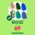 Scotch-Brite Heavy Duty Advanced Soap Control Dishwand Kit, Includes 1 Wand & 5 Refill Pads, Control Soap with a Button