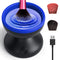 Upgrade Electric Makeup Brush Cleaner Machine, Automatic Spinner for All Size Brushes, Blue