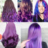 Purple Hair Dye Wax Temporary Color Pomade 4.23 oz, Natural Instant Hair Styling Clay for Halloween, Cosplay, Party