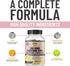 Zinc 100mg, Magnesium Glycinate 150mg, Vitamin D3 5000 IU, Vitamin C 500mg - Immune Support