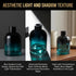 UPSTORE 150ml 5oz Empty Glass Diffuser Bottles Aromatherapy Essential Oil Bottles for DIY Diffusers Refillable Gradient