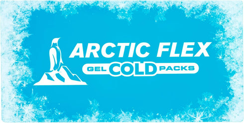 Arctic Flex Gel Replacement Packs - Reusable Gel Ice Packs for Back Ice Brace, Hot and Cold Gel Ice Pack for Injuries,