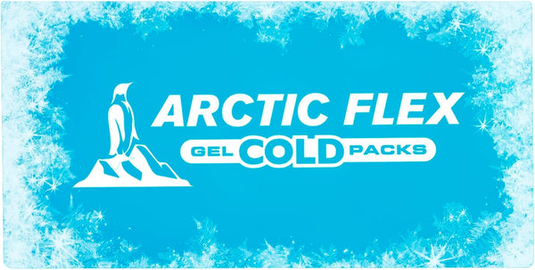 Arctic Flex Gel Replacement Packs - Reusable Gel Ice Packs for Back Ice Brace, Hot and Cold Gel Ice Pack for Injuries,