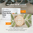 O NATURALS 3-Pack Organic Coconut & Shea Butter Soap Bar, 4oz each, 100% Vegan Handmade Soap