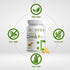 DEAL SUPPLEMENT DHA Supplements - 240 Softgels, Burpless, Lemon Flavor, 1000mg DHA + 500mg EPA