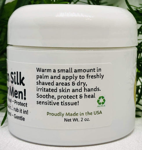 Urban ReLeaf Skin Silk for Men, Heal Dry Irritated Skin, 100% Natural Vegan Gift for Dads