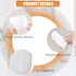 80 Pcs U Shaped Callus Cushions, Self-Adhesive Felt Pads for Foot Care and Pain Relief