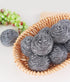 Steel Wool Scrubber, 24 Pads for Cleaning Dish Pots Pans Grills, Stainless Steel Scrubber for Kitchen Sinks Cleaning