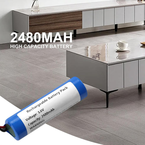 ZTHY 300-10342 Battery Replacement for Honeywell PROSIXC2W 3.6V 2480mAh Converter Panel