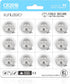 XUNIUZERO CR2016 3V Lithium Batteries 12 Pack for Child Safety, Compatible with Remotes,