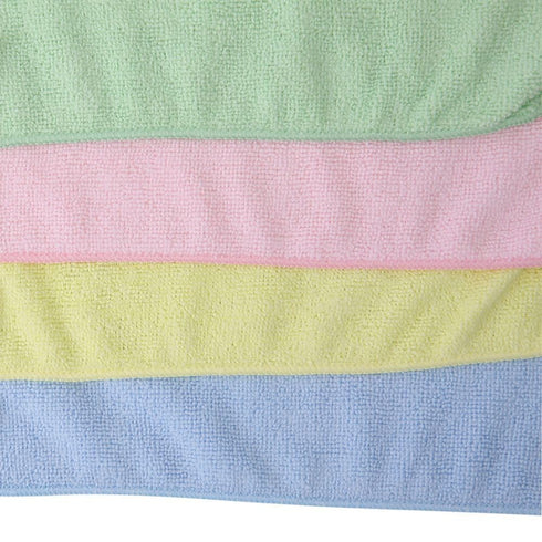 Boardwalk Microfiber Cleaning Cloths, 16 x 16, Yellow, 24/Pack