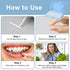 BVN Braces Wax Dental Wax: 20 Boxes of Orthodontic Wax Strips, Relief Wax for Braces Wearers, Oral Wax for Teeth