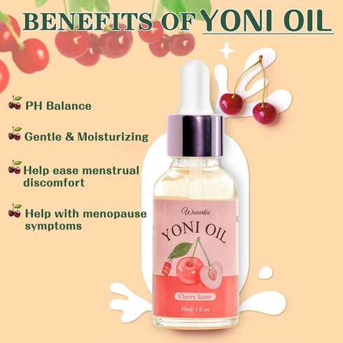 Wovarkie 3 PCS Yoni Oil for Women pH Balance, Feminine Deodorant Vaginal Moisturizer, Feminine Care All Natural Yoni
