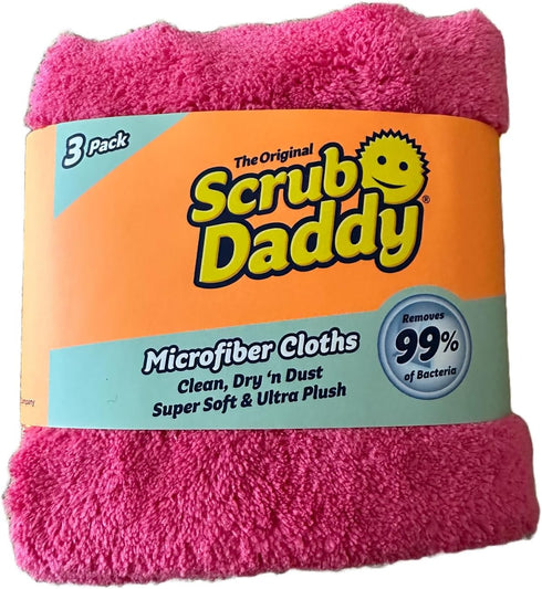 Scrub Daddy Microfiber Cloths Pack of 3