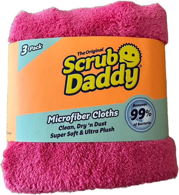 Scrub Daddy Microfiber Cloths Pack of 3