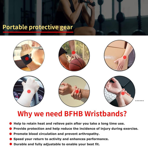 New Updated Wrist Brace for TFCC Tears - Adjustable Dual Protection, Support for Fitness, Weightlifting, Carpal Tunnel