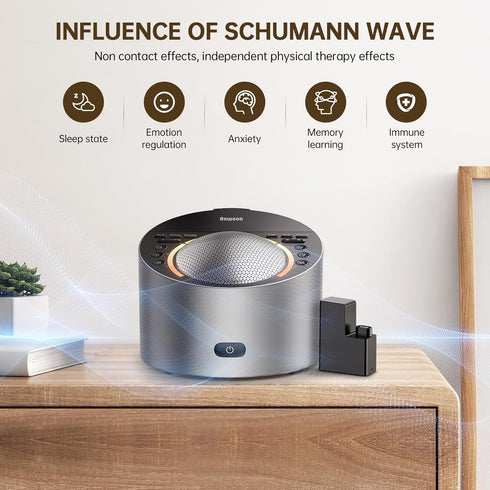 Set +Aroma Diffuser & Schumann Resonance+Essential Oil