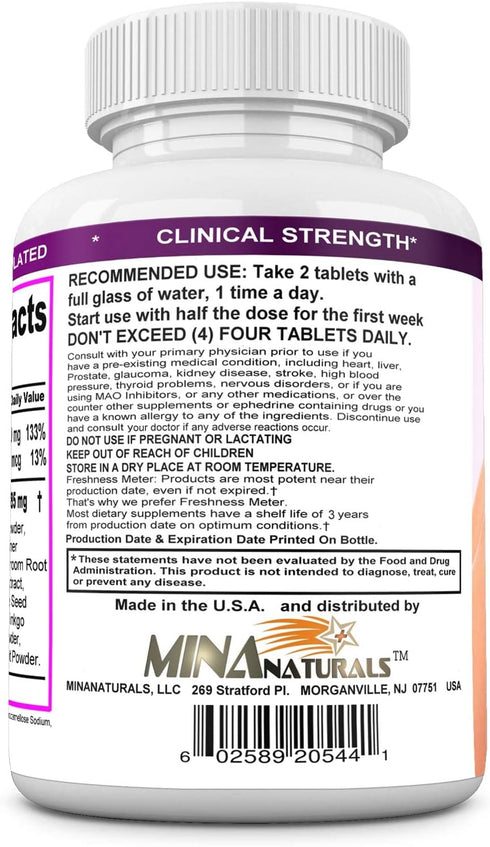 VARICOSOLVE Natural Supplement for Leg Veins, 60 Tablets