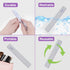Heavy Coarse 80/80 Grit Nail Files (12 Pack) - Double Sided Emery Boards for Acrylic & Gel Nails, Gray