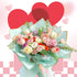 Jocomoni 20 Packaging 22.8x22.8 inch Sheets Flower Wrapping Paper, Waterproof Floral Bouquet Fresh Flower Wrapping