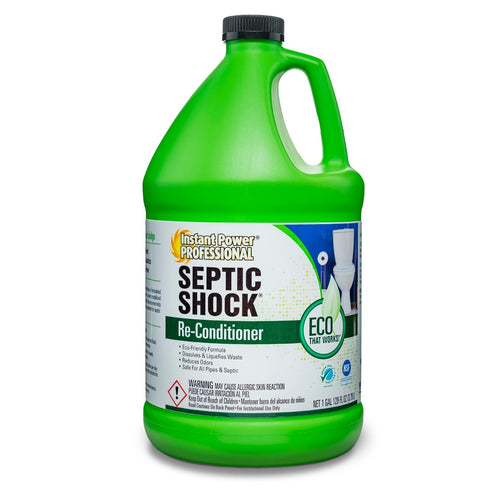 Instant Power Professional Septic Shock Re-Conditioner, 128 Fl. Oz. Treatment for Septic Tank System