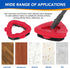 Spin Mop Scrub Brush Head for O Ceda EasyWring 1-Tank System ¦ Hard Bristle Brush Attachment for Bathroom, Kitchen, Tile