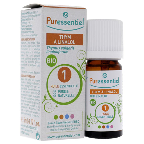 Puressentiel Organic Essential Oil - Thyme Linalol for Unisex, 0.17 oz