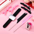 Syhood 14 Pcs Hair Braiding Tools, Magnetic Pin Wristband, Stainless Steel Pintail Rat Tail Comb, Alligator Sectioning